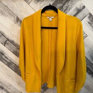 Bright Yellow Blazer